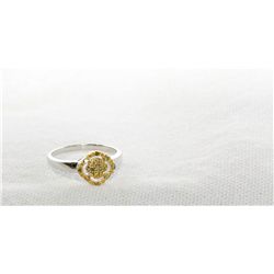 Rare Yellow Diamond ring