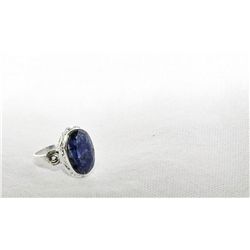 Genuine Sapphire Sterling Silver ring