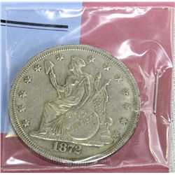 Replica Silver 1872 Dollar coin