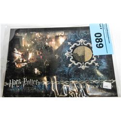 Harry Potter's authentic prop card