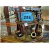Image 1 : Tobacco pipe collection with round stand