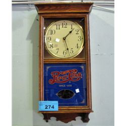 Pepsi cola advertisment hanging wall clock