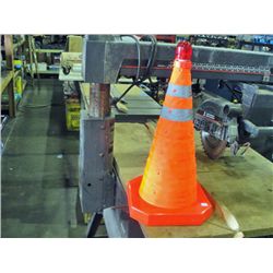 20  collapsable safety cone with LED