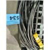 Image 1 : Heavy guage black extention cord