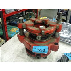 Rigid tool company heavy guage pipe threader