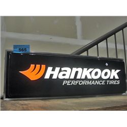 Hankook performance tires lighted advertisment