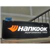 Image 1 : Hankook performance tires lighted advertisment