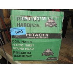 Box of premium hitachi coil nails