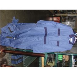 One pair of brand new blue workman coveralls