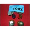 Image 1 : Small collection of metal art collectors eggs,
