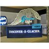 Image 1 : Lighted kokanee glacier light lighted advertisment