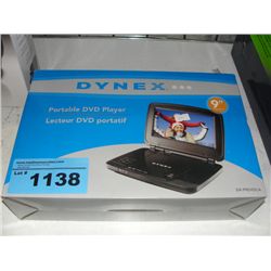 Dynex 9  portable DVD player