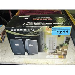 Precision accoustics all weather loud speaker set