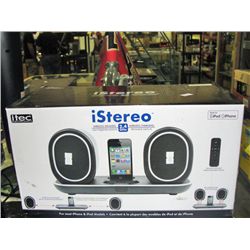 Istereo wireless speaker set for ipod/ iphone