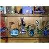 Image 1 : shelf lot of assorted paperweights and figurines