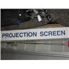 Image 1 : 72" projector screen