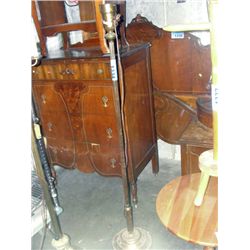 Antique torcher floor lamp
