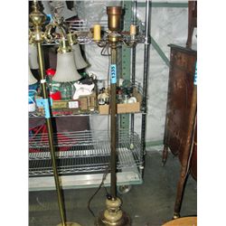 Antique torcher floor lamp