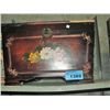 Image 1 : Hand painted wooden storage trunk