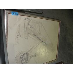 Large framed prints