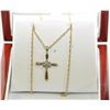 Image 1 : 925 Silver Diamond Necklace