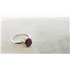 Image 1 : 925 Silver Ruby & Diamond ring