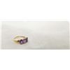 Image 1 : Ladies 10k gold and amethyst ring