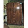 Image 1 : Burl walnut wardrobe