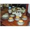 Image 1 : Japanese porcelain dragon motif 21pc tea set