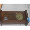 Image 1 : Oak cased wall clock