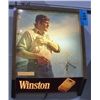 Image 1 : Lighted Winston cigarettes lighted advertisment