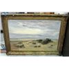 Image 1 : Framed original oil on canvas painting signed
