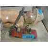 Image 1 : Early tin lithograph battery powered toy fire