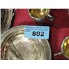 Image 2 : Showcase filled with assorted silverplate serving