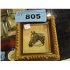 Image 1 : Small framed Petite point horse