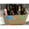 Image 1 : Box of assorted aged wines and champagnes