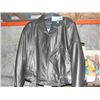 Image 1 : Black leather motorcycle jacket, brand new