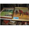 Image 1 : Shelf lot of assorted golf prints and misc