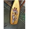 Image 1 : West coast native decorated canoe paddle