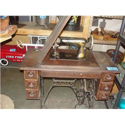 Singer tredle sewing machine