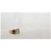 Image 1 : Man's 10Kt Gold Diamond ring