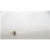 Image 1 : Ladies 10kt gold with smokey gemstone and