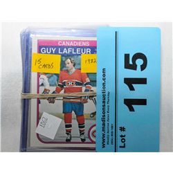 Lot of 15 Vintage NHL sports collectors trading