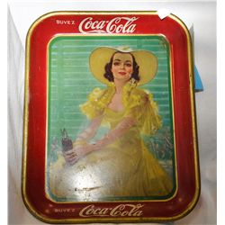 VIntage coca cola serving tray