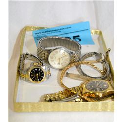 Box of assorted mens and ladies wrist watches