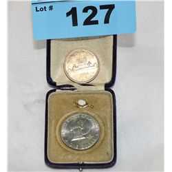 1966 Royal Canadian mint one dollar coin