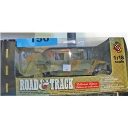 Road and track diecast metal collectors truck
