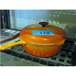 Lidded Le Creuset made in france cookpot
