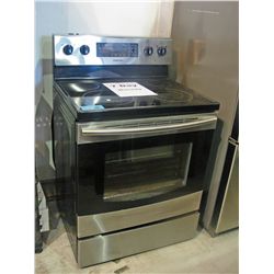 Samsung stainless steel glasstop stove