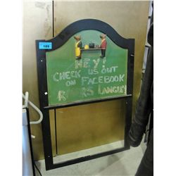 Restuarant advertisment board